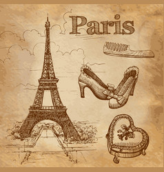 Set Of Paris Symbols