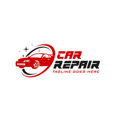 Used Car Repair Logo Design