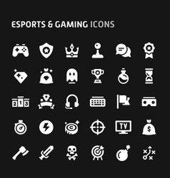 Esports Gaming Icon Set