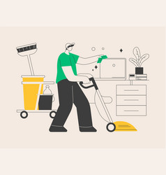 Commercial Cleaning Abstract Concept