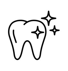 Healthy Bright Shining Tooth Concept Of Dental