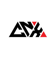 Cnx Triangle Letter Logo Design With Triangle