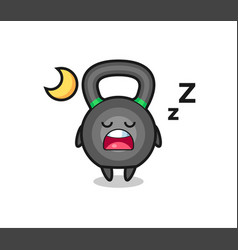 Kettlebell Character Sleeping At Night