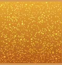 Seamless Pattern Of Gold Beer Bubbles