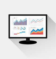 Website Analytics And Seo Data Analysis Concept