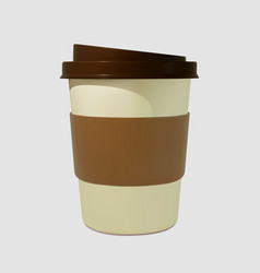 Paper Realistic Coffee Cup Mockup Mugs