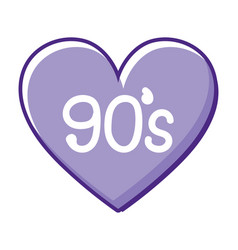 Heart 90s Modern Style