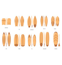 Wooden Surfboards Wood Surf Board Types