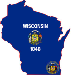 Map Of Wisconsin State Usa