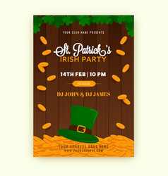 St Patricks Irish Party Flyer Design