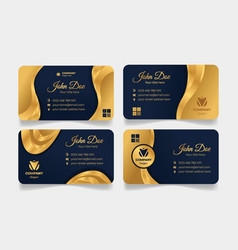 Elegant Gold Business Card Template