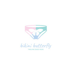 Hot Sexy Bikini Pant With Butterfly Motif Logo