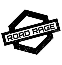 Road Rage Rubber Stamp