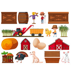 Large Set Isolated Farm Objects