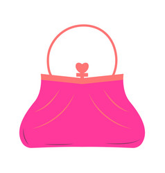 Cute Cartoon Pink Purse Handbag For Doll