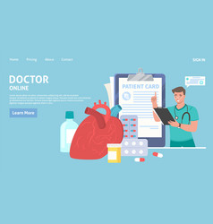 Doctor Online Medical Website Landing Page