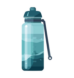 Refreshing Summer Drink In Plastic Bottle Icon