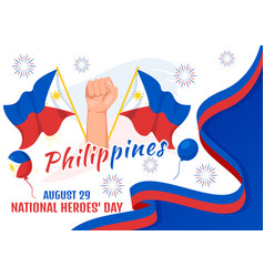 Happy Philippines National Heroes Day With Waving