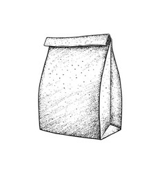 Sketch Of Paper Bag