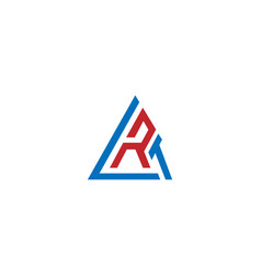 Simple Triangle Lrt Letter Logo