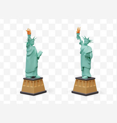 American Statue Of Liberty 3d Model