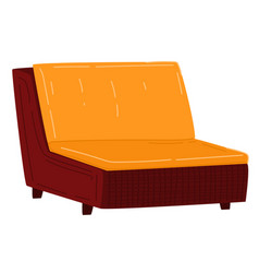 Modern Red And Orange Sofa Furniture For Living