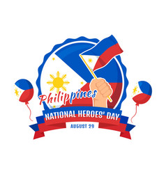 Happy Philippines National Heroes Day With Waving