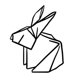 Origami Rabbit Stroke