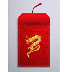 Red Envelope Packet Open For New Year