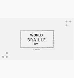 World Braille Day