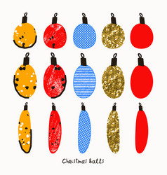 Colorful Set Of Tree Balls For