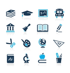 Education Icons Azure Series