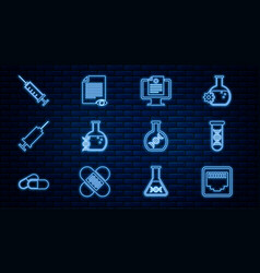 Set Line Network Port Cable Socket Dna Research