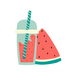 Watermelon Smoothie Concept