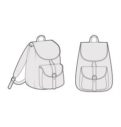 Adventure Backpack Silhouette Bag Fashion