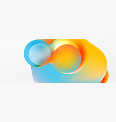 Fluid Abstract Background Liquid Color Gradients