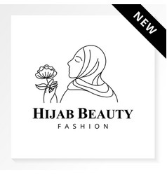 Hijab Beauty Fashion Logo