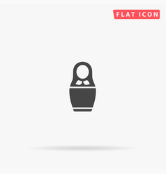 Nesting Doll Matryoshka Flat Icon