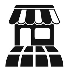 Street Global Shop Icon Simple Direct