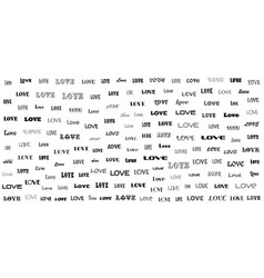 Love Words Decorative Black And White Background