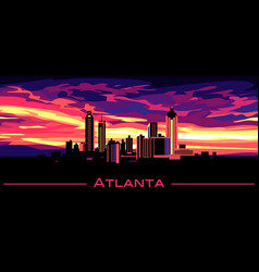 Atlanta Georgia Skyline