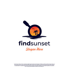 Find Sunset Logo Beach Explore