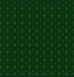 Question Mark Seamless Pattern