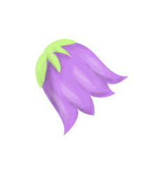 Blue Bell Flower In Digital Watercolour