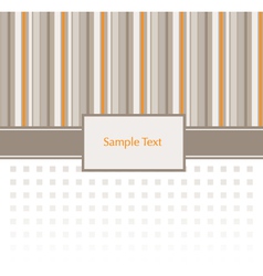 Stripey Invitation Pattern