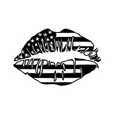 Black American Lips Image