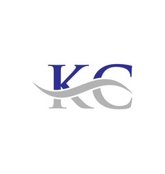 Kc Combine Letter Logo Template Letter Logo