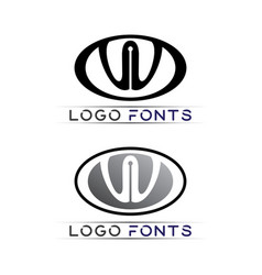 W Letter Logo Template