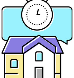 Short Term Rent Color Icon