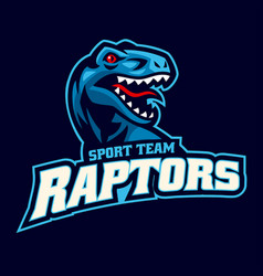 Team Raptor Mascot Sport Logo